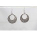 Earrings Silver 925 Sterling Dangle Women Traditional Filigree B768